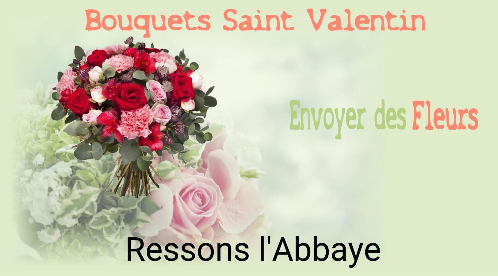 Roses de Saint-Valentin livrées à Ressons-l'Abbaye